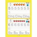 Picture of Write and Wipe Series "English Numbers Book" for Children