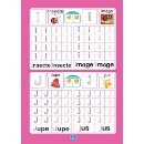 Picture of Write and Wipe Series "French Letters and Words Book" for Children