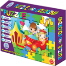 Picture of Beautiful Princess (Puzzle Assembly and Coloring) for Kids